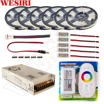 LED Strip Set 5m 10m 20m 30m 12V RGB RGBW Waterproof IP65 300LEDs 5050 Flexible LED Strip Lights LED Rope Ribbons Amplifier Kit
LED Strip Set 5m 10m 20m 30m 12V RGB RGBW Waterproof IP65 300LEDs 5050 Flexible LED Strip Lights LED Rope Ribbons Amplifier Kit