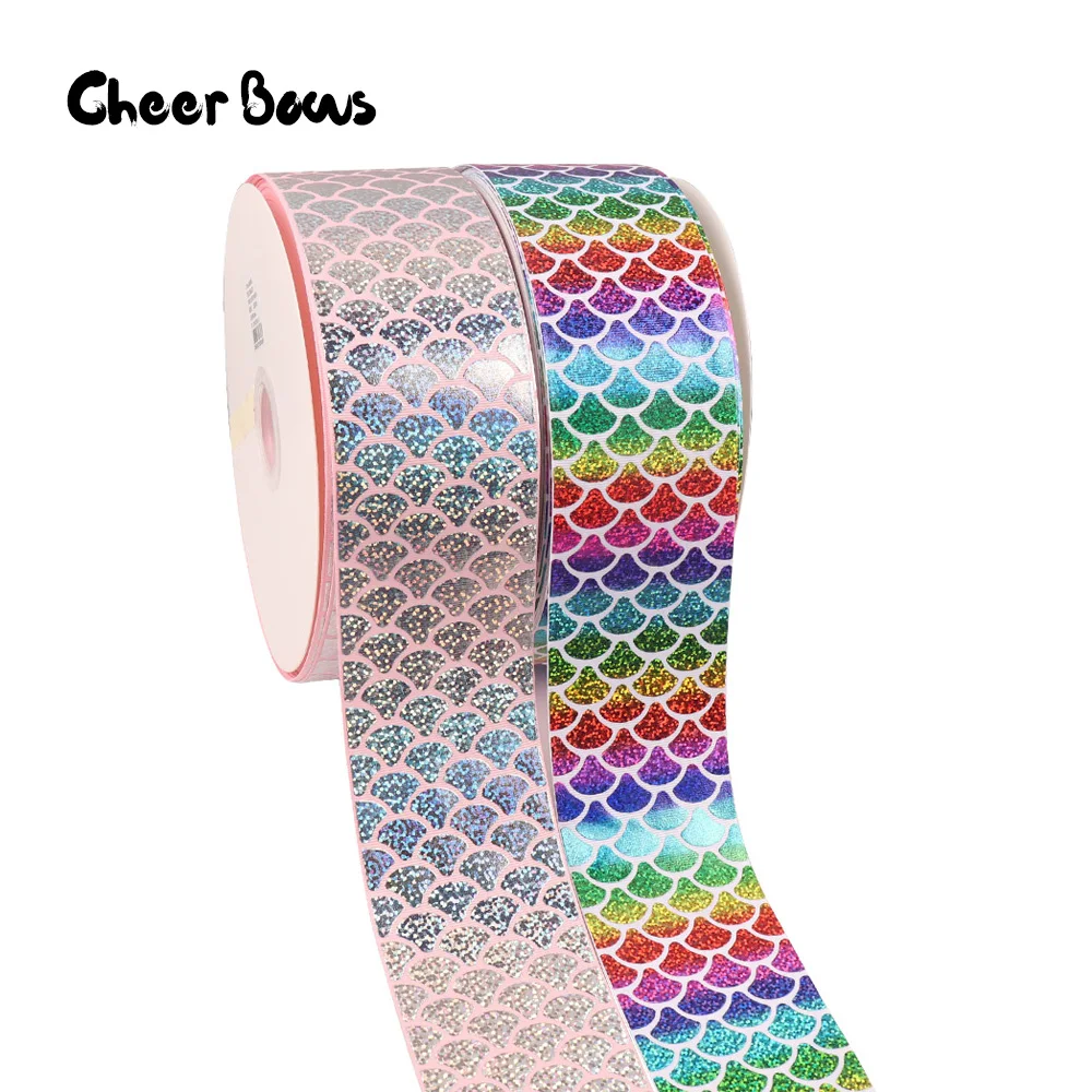 Mermaid Printed Grosgrain Ribbons 75mm Width Wedding Decoration Cinta Ruban Grosgrain Ribbon Single Face DIY Hair Bows Materials
Mermaid Printed Grosgrain Ribbons 75mm Width Wedding Decoration Cinta Ruban Grosgrain Ribbon Single Face DIY Hair Bows Materials