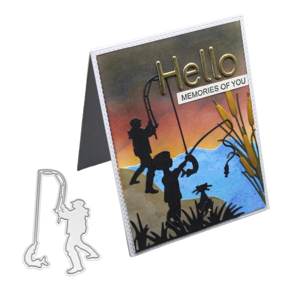 Fishing Background Metal Cutting Dies Stencils for DIY Scrapbooking/photo Album Decorative Embossing DIY Paper Cards New 2019
Fishing Background Metal Cutting Dies Stencils for DIY Scrapbooking/photo Album Decorative Embossing DIY Paper Cards New 2019