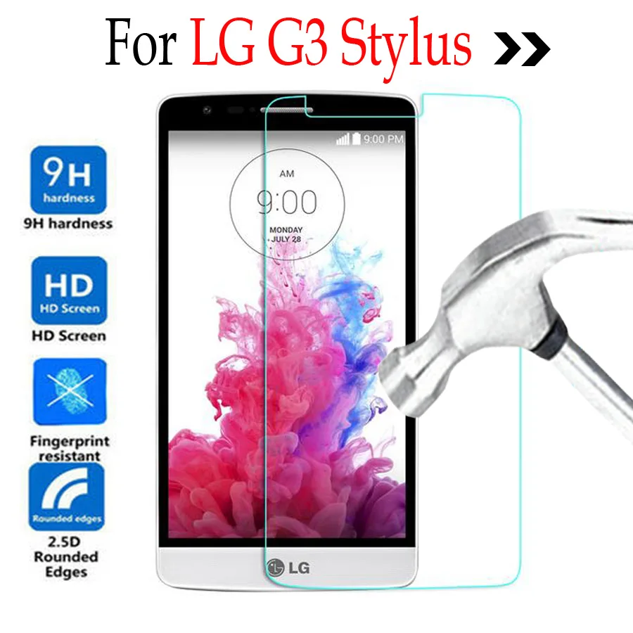 9H Tempered Glass Full For LG G3 Stylus G3Stylus D850 D85 D690 D693 D690 Screen Protector Cover Front Guard Film Protective Film
9H Tempered Glass Full For LG G3 Stylus G3Stylus D850 D85 D690 D693 D690 Screen Protector Cover Front Guard Film Protective Film