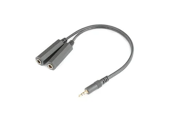 10pcs/lot 3.5mm Male Plug to 2 6.35mm 1/4" Female Jack Audio Y Splitter Adapter cable
10pcs/lot 3.5mm Male Plug to 2 6.35mm 1/4" Female Jack Audio Y Splitter Adapter cable