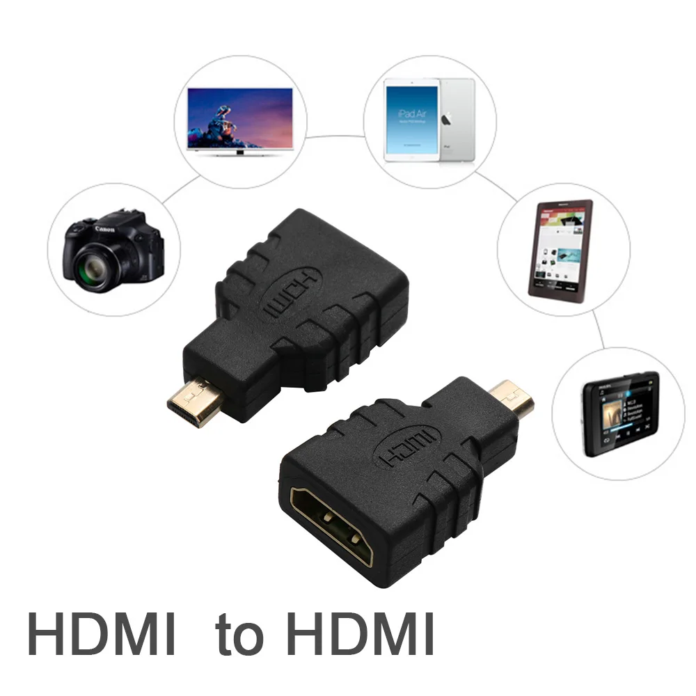 New Coming Micro HDMI type D to HDMI Female Converter Adapter For Microsoft Surface Home Mini Cable Connector High Quality
New Coming Micro HDMI type D to HDMI Female Converter Adapter For Microsoft Surface Home Mini Cable Connector High Quality