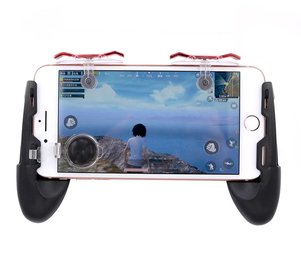 HEYNOW game controller Handle holder gamepad For iphone L1/R1 Shooter Trigger Fire Button Aim Key Shooting for PUBG Knives Out