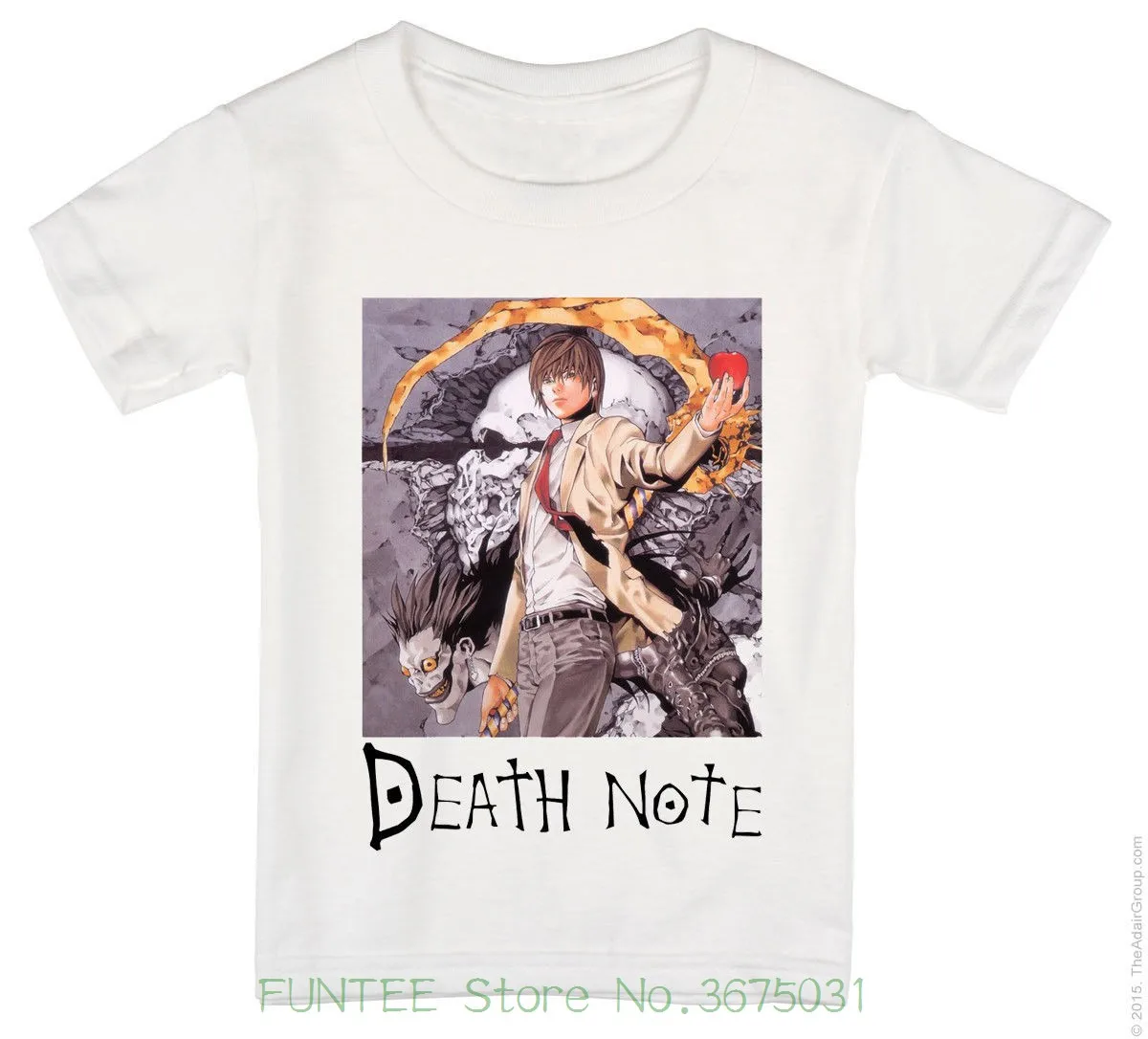 Women's Tee Adult Death Note Anime T-shirt Female Perfect Quality Casual Clothes For Women
Women's Tee Adult Death Note Anime T-shirt Female Perfect Quality Casual Clothes For Women