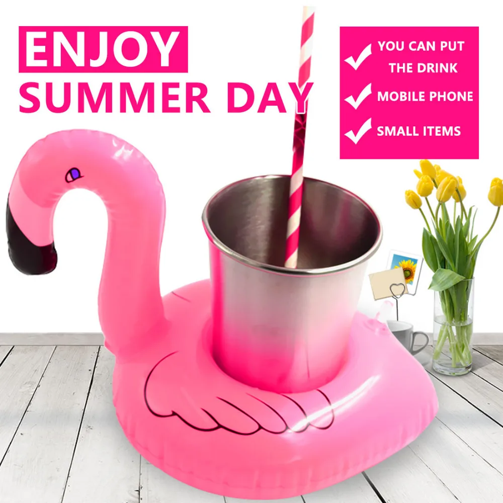 Cute Inflatable Flamingo Drink Can Cell Phone Holder Floating Swimming Stand Pool Bathing Beach Event Party Kids Toy Bath Toy
Cute Inflatable Flamingo Drink Can Cell Phone Holder Floating Swimming Stand Pool Bathing Beach Event Party Kids Toy Bath Toy