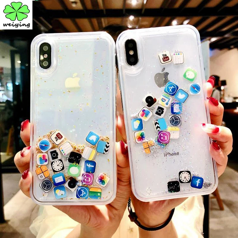 Quicksand Capinha Case For iPhone 7 7Plus 8 8Plus 6s Plus Dynamic Liquid Hard PC Case For iPhone 5 SE X XR XS Max App Capa ipone
Quicksand Capinha Case For iPhone 7 7Plus 8 8Plus 6s Plus Dynamic Liquid Hard PC Case For iPhone 5 SE X XR XS Max App Capa ipone