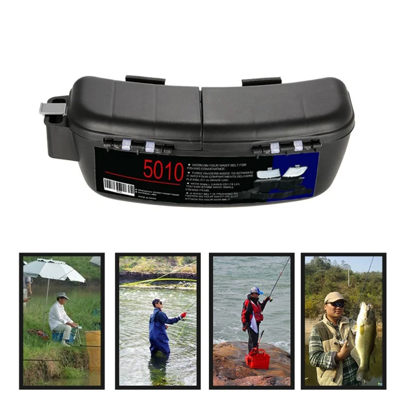 Portable Multifunctional Fishing Box Fishing Bait Tackle Storage Box Waist Carrier Lure Reel Holder Container
Portable Multifunctional Fishing Box Fishing Bait Tackle Storage Box Waist Carrier Lure Reel Holder Container