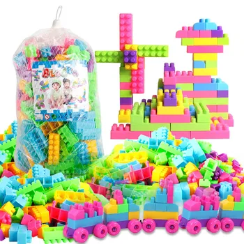 80pcs/250pcs DIY Educational Assemble Building Blocks Figures Model Bricks for Kids Toys Gifts FJ88
80pcs/250pcs DIY Educational Assemble Building Blocks Figures Model Bricks for Kids Toys Gifts FJ88