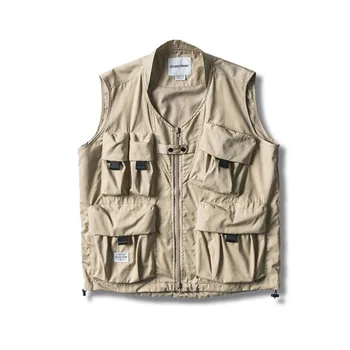 2019 Autumn New Korean Japanese Cotton Loose Large Size Harajuku Retro Multi-pocket Function Tide Men's Casual Tooling Vest
2019 Autumn New Korean Japanese Cotton Loose Large Size Harajuku Retro Multi-pocket Function Tide Men's Casual Tooling Vest