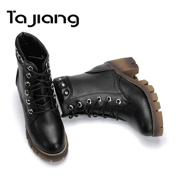 Ta Jiang Fashion Snow Boots New Autumn Winter Boots Women Lace-up Rivets Warm Plush Ankle Boots High Heels Shoes Woman
Ta Jiang Fashion Snow Boots New Autumn Winter Boots Women Lace-up Rivets Warm Plush Ankle Boots High Heels Shoes Woman