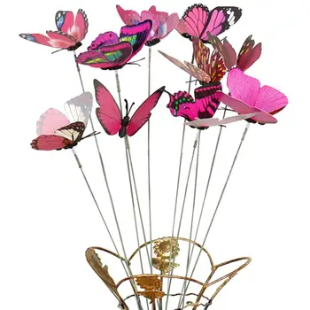 40# Hot Sale 10Pcs/Set Simulation Butterfly Stick Outdoor Garden Flower Pot Decor Ornament Gardening Supplies
40# Hot Sale 10Pcs/Set Simulation Butterfly Stick Outdoor Garden Flower Pot Decor Ornament Gardening Supplies