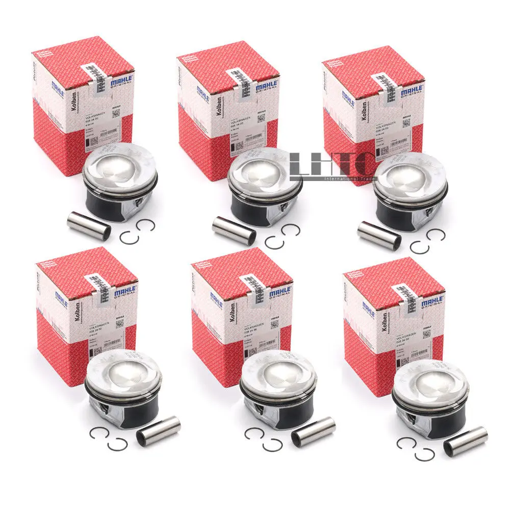Made in Germany Brand New 6x MA HLE 89.01mm / 20mm Pistons Rings Set For AUDI Q7 V W Passat R36 CC 3.6 VR6
Made in Germany Brand New 6x MA HLE 89.01mm / 20mm Pistons Rings Set For AUDI Q7 V W Passat R36 CC 3.6 VR6