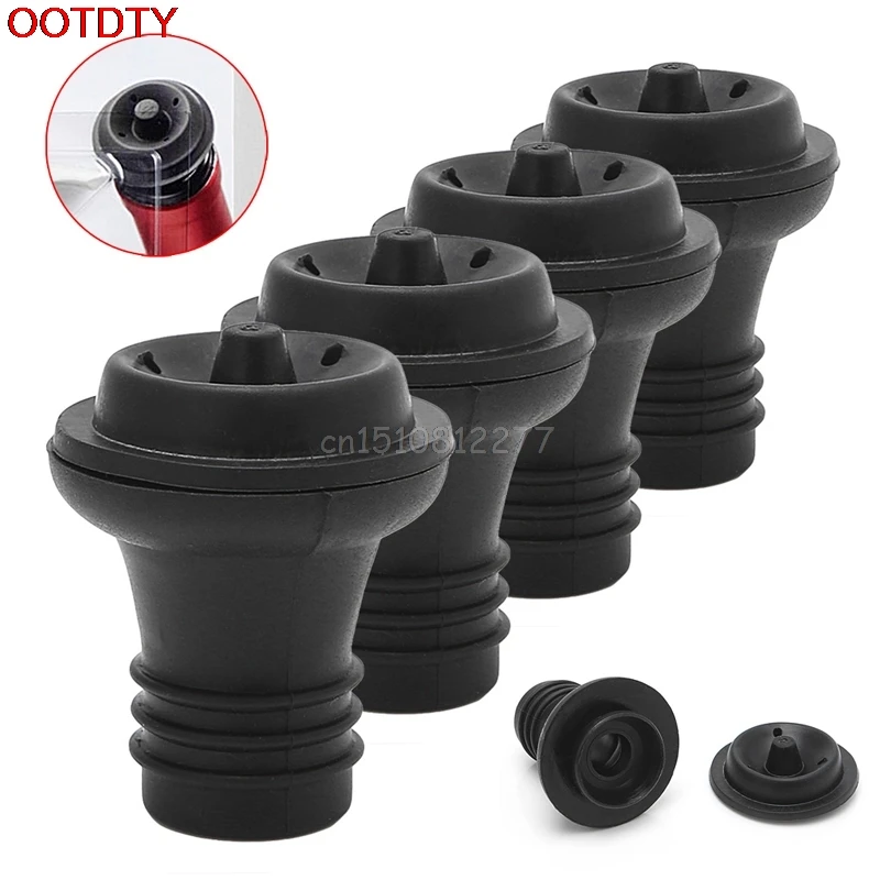 4 Pcs Rubber Vacuum Suction Bottle Stopper Vacuum Wine Pump Preserver Stoppers #H0VH#
4 Pcs Rubber Vacuum Suction Bottle Stopper Vacuum Wine Pump Preserver Stoppers #H0VH#
