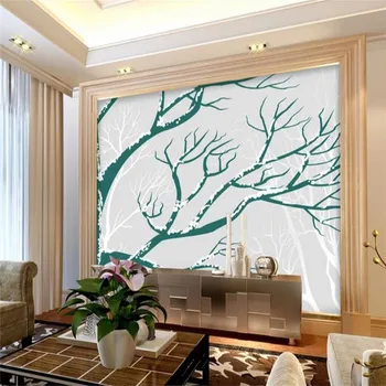 Hand-painted tree branches TV background wall professional production murals wholesale wallpaper murals custom photo wall
Hand-painted tree branches TV background wall professional production murals wholesale wallpaper murals custom photo wall