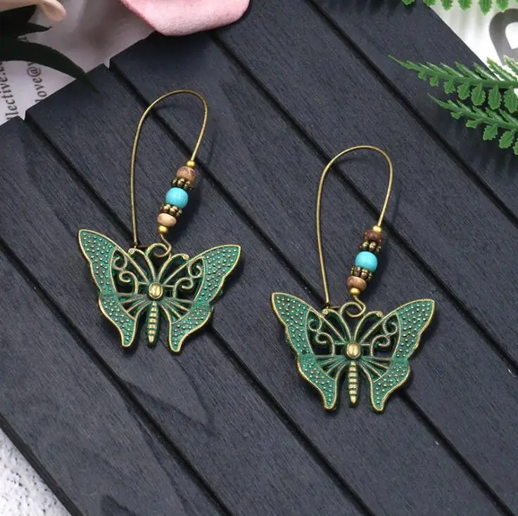 2018 Old Vintage Bohemian Boho Ethnic Dangle Drop Earrings for Women Antique Butterfly Hanging Earrings Jewelry Accessories gift
2018 Old Vintage Bohemian Boho Ethnic Dangle Drop Earrings for Women Antique Butterfly Hanging Earrings Jewelry Accessories gift