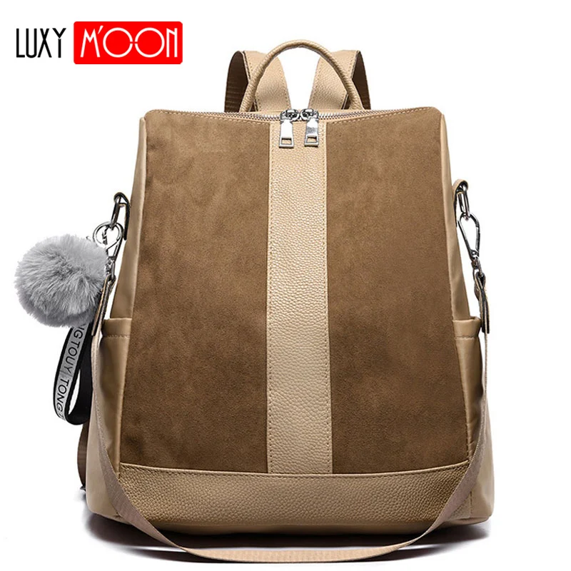 Fashion Suede Leather Design Women's Backpack High Quality Backpacks Female Hairball Big Patchwork Shoulder Bags Mochila XA105K
Fashion Suede Leather Design Women's Backpack High Quality Backpacks Female Hairball Big Patchwork Shoulder Bags Mochila XA105K