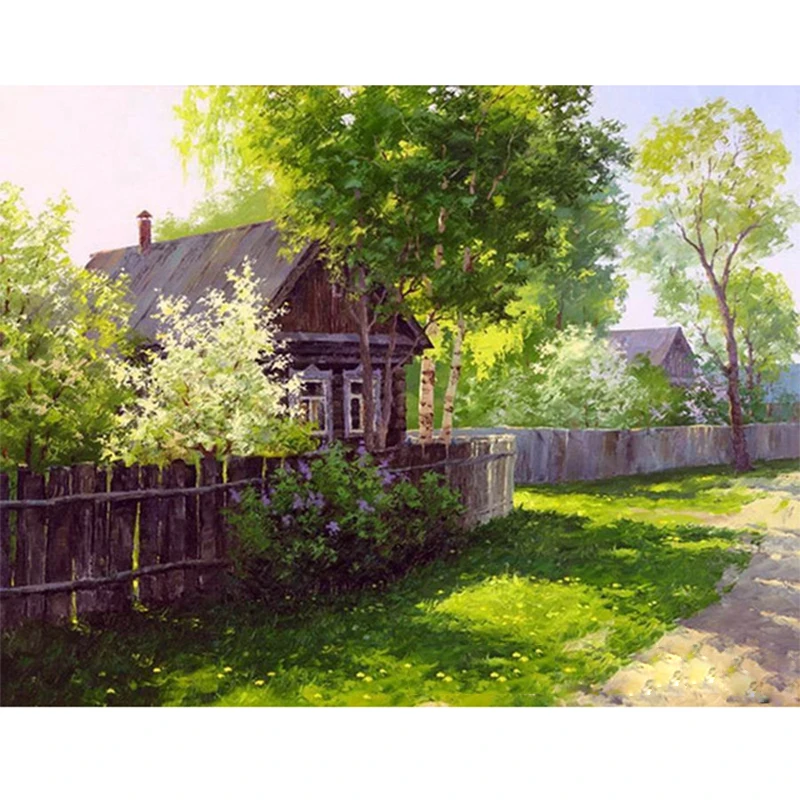 DIY Digital Painting By Numbers Package The tree garden oil painting mural Kits Coloring Wall Art Picture Gift frameless 
DIY Digital Painting By Numbers Package The tree garden oil painting mural Kits Coloring Wall Art Picture Gift frameless