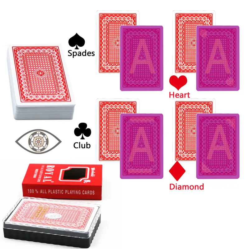 magic marked playing cards,Royal bridge size plastic cards for infrared contact lenses cheat poker, marked cards
magic marked playing cards,Royal bridge size plastic cards for infrared contact lenses cheat poker, marked cards