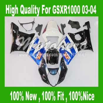 Pre_drilled Fairings For K3 SUZUKI GSXR 1000 K3 2003 2004 GSX-R1000 2003 2004 GSXR1000 03 04 #888 black White blue Fairing Kits
Pre_drilled Fairings For K3 SUZUKI GSXR 1000 K3 2003 2004 GSX-R1000 2003 2004 GSXR1000 03 04 #888 black White blue Fairing Kits