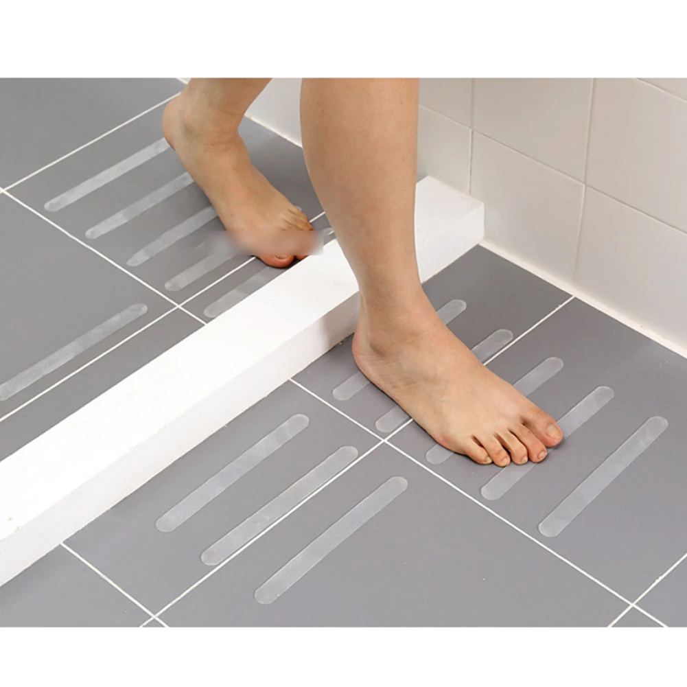 12pcs Transparent Bath Mat Toilet Pad Wear Resistance Flooring Anti-slip Strips Safety Tape Mat Pad PVC Anti Slip Bathroom Mat
12pcs Transparent Bath Mat Toilet Pad Wear Resistance Flooring Anti-slip Strips Safety Tape Mat Pad PVC Anti Slip Bathroom Mat