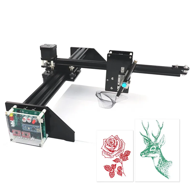 Metal Drawing Robot Kit Writer XY Plotter Hand Writing Robot Kit Auto Drawing Writing Robot Pen Plotter Signature Machine 2019
Metal Drawing Robot Kit Writer XY Plotter Hand Writing Robot Kit Auto Drawing Writing Robot Pen Plotter Signature Machine 2019