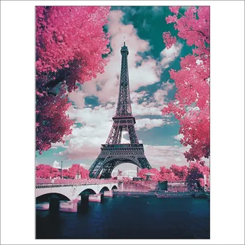5D DIY Diamond Painting Landscape Eiffel Tower Complete Diamond Inlay Mosaic Home Decoration Mural Gift T313
5D DIY Diamond Painting Landscape Eiffel Tower Complete Diamond Inlay Mosaic Home Decoration Mural Gift T313