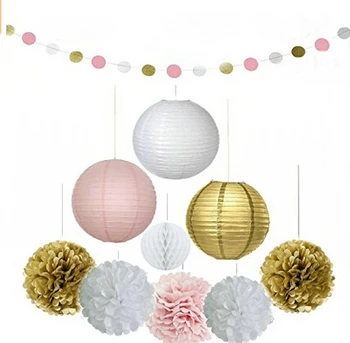 Set of 12 Pcs Tissue Paper Pom Poms Flowers Paper Lanterns and Polka Dot Paper Garland Tissue Paper Honeycomb Balls Lanterns
Set of 12 Pcs Tissue Paper Pom Poms Flowers Paper Lanterns and Polka Dot Paper Garland Tissue Paper Honeycomb Balls Lanterns