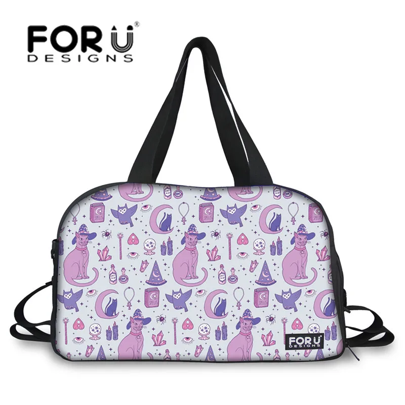 FORUDESIGNS Cute Mystical Cats Printing Outdoor Sport Bags with Shoes Pocket Large Capacity Yoga Mat Bag for Women Fitness Tote
FORUDESIGNS Cute Mystical Cats Printing Outdoor Sport Bags with Shoes Pocket Large Capacity Yoga Mat Bag for Women Fitness Tote