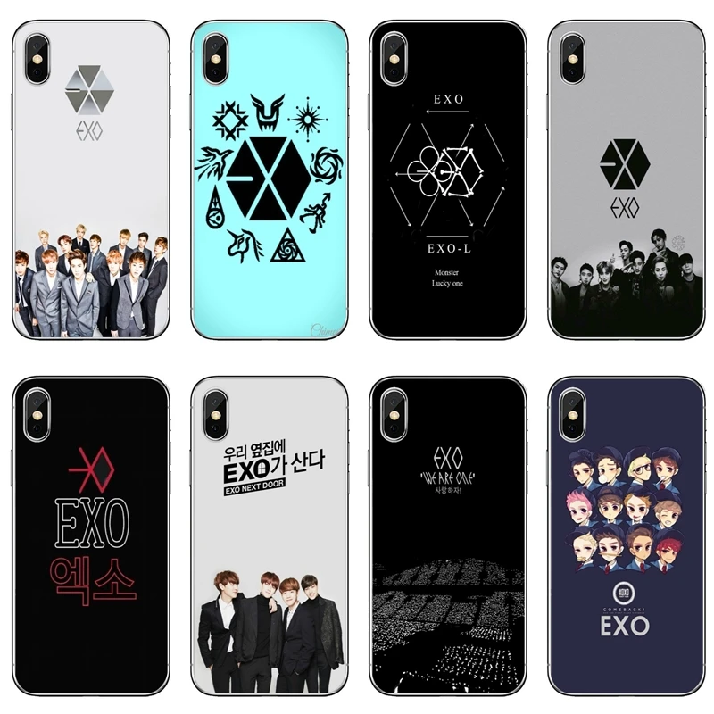 EXO Kpop For LG G5 G6 G7 Q6 Q7 Q8 V30 Nokia 2.1 3 3.1 5 5.1 6 7 plus 8 9 2017 2018 Soft mobile phone case
EXO Kpop For LG G5 G6 G7 Q6 Q7 Q8 V30 Nokia 2.1 3 3.1 5 5.1 6 7 plus 8 9 2017 2018 Soft mobile phone case
