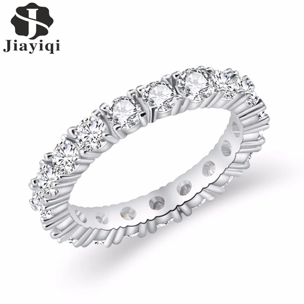 Jiayiqi 2017 New Hot Brand White Gold Rings Gifts Fashion Round Cubic Zircon Rings for Women Jewelry Party wholesale
Jiayiqi 2017 New Hot Brand White Gold Rings Gifts Fashion Round Cubic Zircon Rings for Women Jewelry Party wholesale