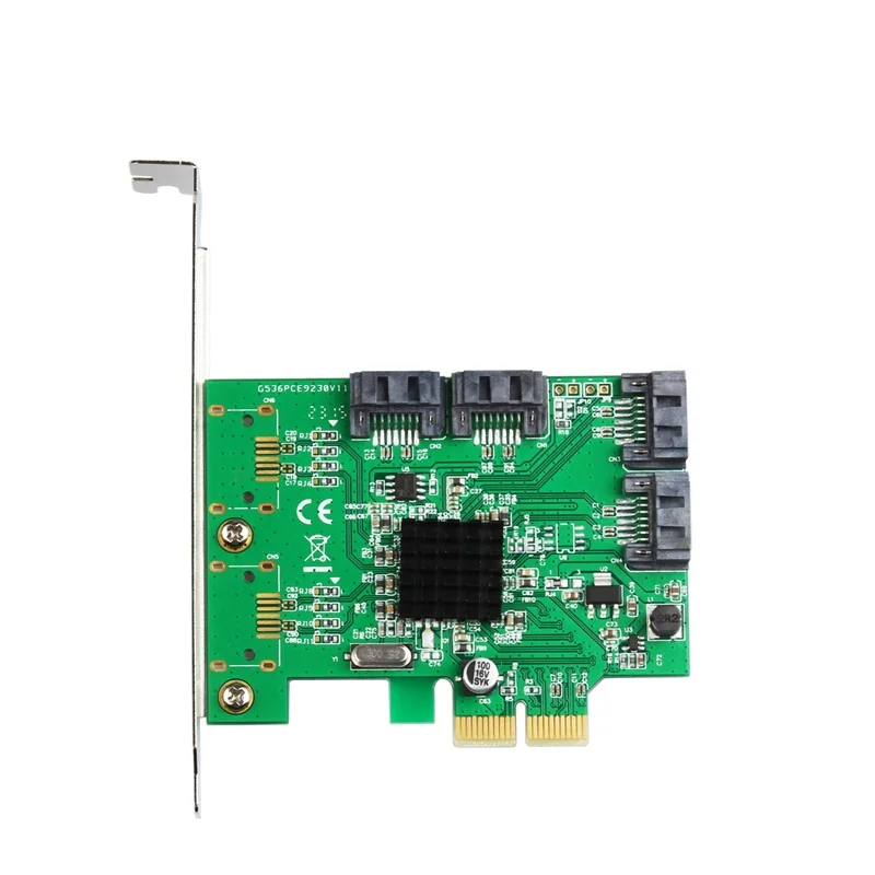 Плата контроллера Marvell 88SE9230 SATA 6 ГБ PCI-e, плата PCI express на 4 порта SATA III 3,0
Плата контроллера Marvell 88SE9230 SATA 6 ГБ PCI-e, плата PCI express на 4 порта SATA III 3,0