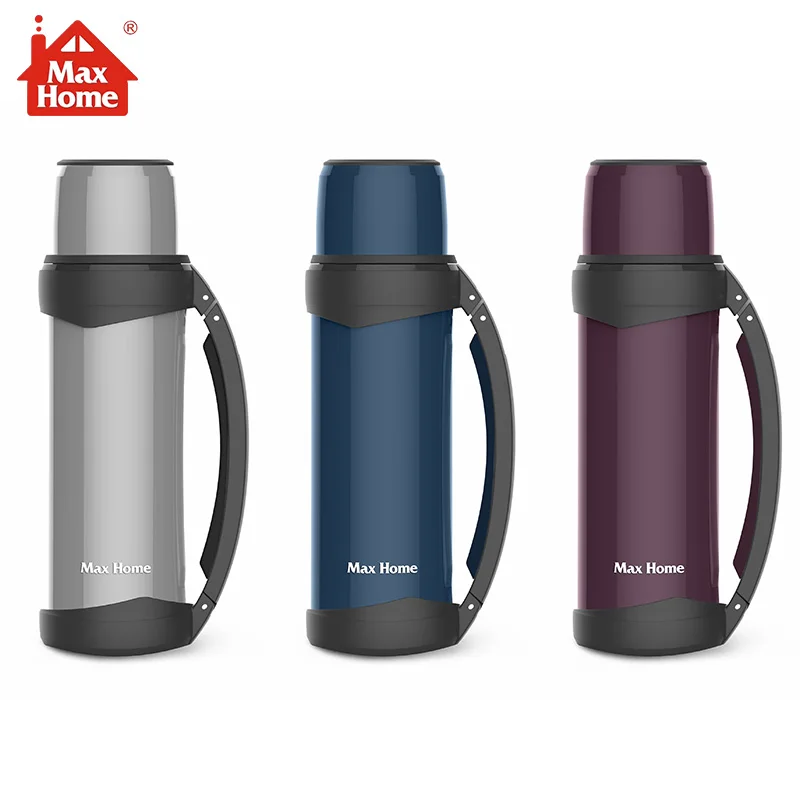 MAX HOME 1050ml travel hiking Vacuum flask camping stainless steel thermos bottle with Adjustable handle and one clean brush
MAX HOME 1050ml travel hiking Vacuum flask camping stainless steel thermos bottle with Adjustable handle and one clean brush