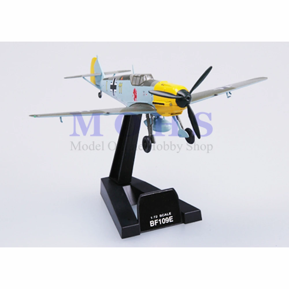 EASY MODEL 37283 1/72 Assembled Model Scale BF109 Finished Model Scale Airplane Scale Aircraft Warbird BF109E-3 BF109 JG26
EASY MODEL 37283 1/72 Assembled Model Scale BF109 Finished Model Scale Airplane Scale Aircraft Warbird BF109E-3 BF109 JG26