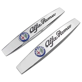 2pcs Chrome Stickers for Alfa Romoe 145 146 147 156 157 155 159 GT Giulietta Giulia Fender Door Decal Automobiles Decoration
2pcs Chrome Stickers for Alfa Romoe 145 146 147 156 157 155 159 GT Giulietta Giulia Fender Door Decal Automobiles Decoration