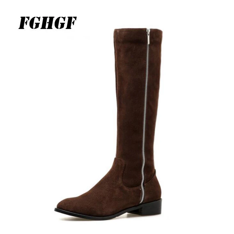 Package mail New winter 2018 boots for women Flat cowhide boots Temperamental joker boots Fashionable and casual knee leather b
Package mail New winter 2018 boots for women Flat cowhide boots Temperamental joker boots Fashionable and casual knee leather b