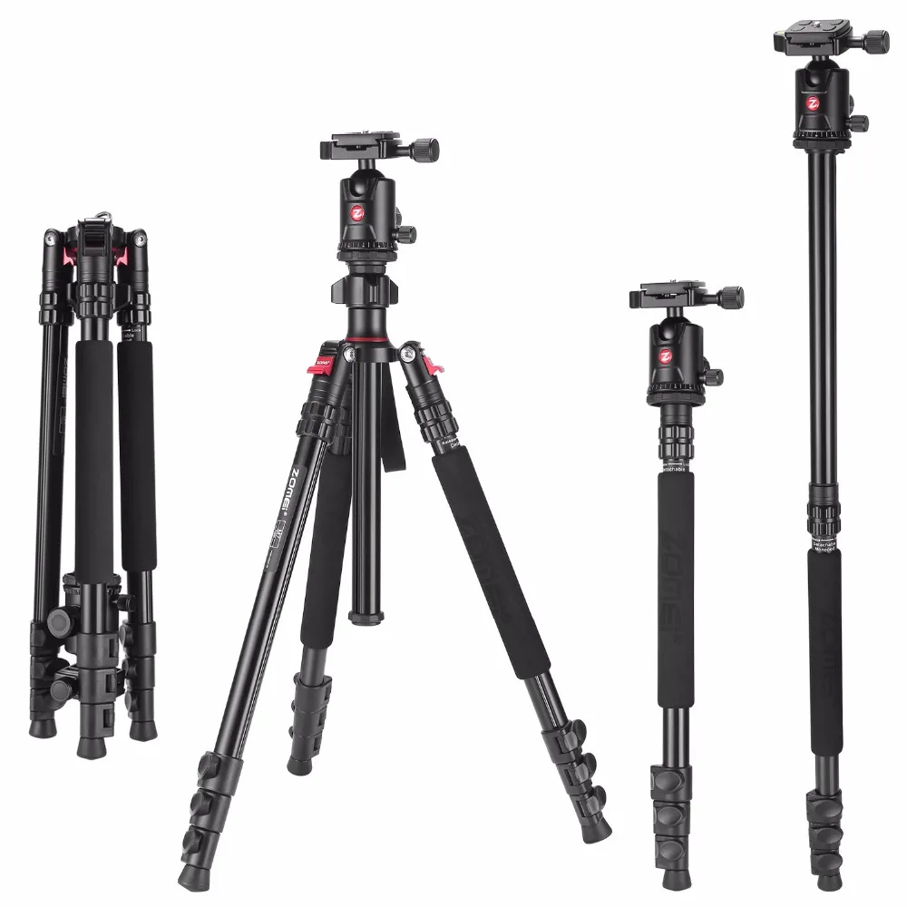 Zomei M7 Aluminum Professional Compact Camera Tripod Monopod With Ball Head For DSLR Camera / Portable Photography Tripod Stand
Zomei M7 Aluminum Professional Compact Camera Tripod Monopod With Ball Head For DSLR Camera / Portable Photography Tripod Stand