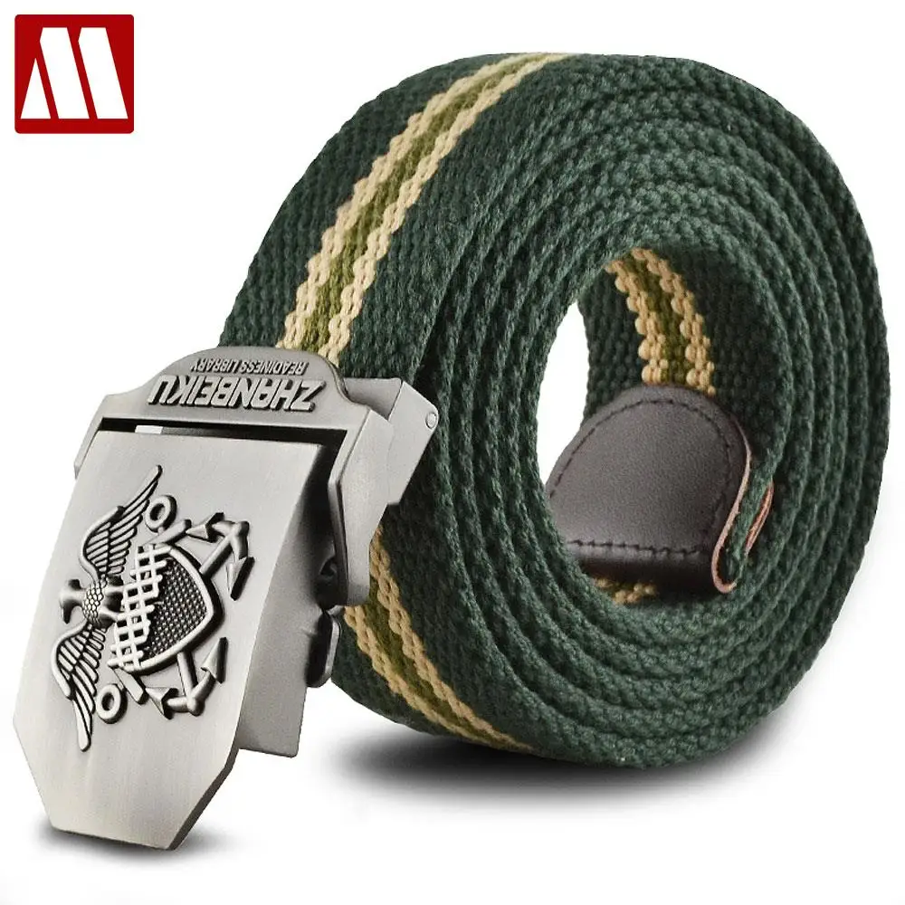 Pirate Bird Military Belts Men's Canvas Belt with Automatic Buckle Factory Direct Wholesales Free shipping 140CM cintos cinturon
Pirate Bird Military Belts Men's Canvas Belt with Automatic Buckle Factory Direct Wholesales Free shipping 140CM cintos cinturon