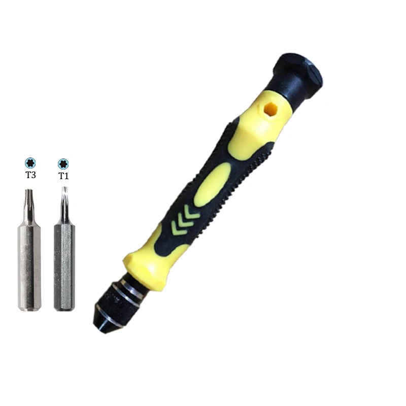 New 2 in 1 T1 T3 Torx Screwdriver for OnePlus 5 Blackberry Z10 Smartisan Smartphone Screw driver Opening Repair Tool
New 2 in 1 T1 T3 Torx Screwdriver for OnePlus 5 Blackberry Z10 Smartisan Smartphone Screw driver Opening Repair Tool