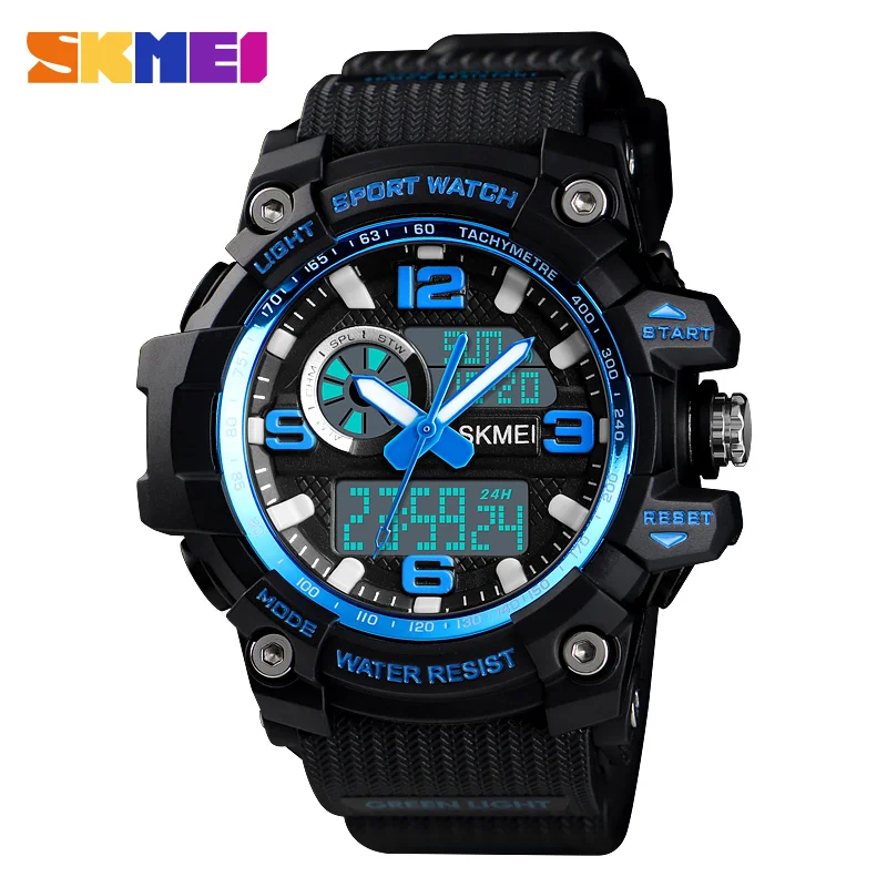 Brand SKMEI Mens Digital Watches Luxury Chronograph Luminous Led Watch Waterproof Sport Women's Wrist Watch 3 Time Alarm Clock
Brand SKMEI Mens Digital Watches Luxury Chronograph Luminous Led Watch Waterproof Sport Women's Wrist Watch 3 Time Alarm Clock