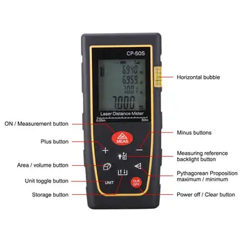 By DHL laser distance meter 100M rangefinder trena laser tape range finder build measure device ruler test tool
By DHL laser distance meter 100M rangefinder trena laser tape range finder build measure device ruler test tool