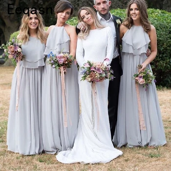 vestido de madrinha Long Bridesmaid Dresses 2020 Backless Chiffon A Line Maid Of Honor Dresses For Weddings Party Gowns
vestido de madrinha Long Bridesmaid Dresses 2020 Backless Chiffon A Line Maid Of Honor Dresses For Weddings Party Gowns