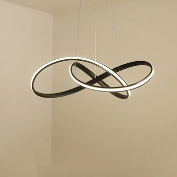 Modern led Chandelier for Kitchen Dining Room Living Room Suspension luminaire Hanging White Black Bedroom Chandeliers Fixtures
Modern led Chandelier for Kitchen Dining Room Living Room Suspension luminaire Hanging White Black Bedroom Chandeliers Fixtures