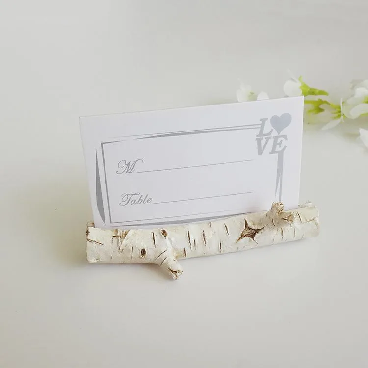 Factory selling -wedding favor Birch Place Card Holder Eco Party decoration Mini clip branches seats 30pcs
Factory selling -wedding favor Birch Place Card Holder Eco Party decoration Mini clip branches seats 30pcs