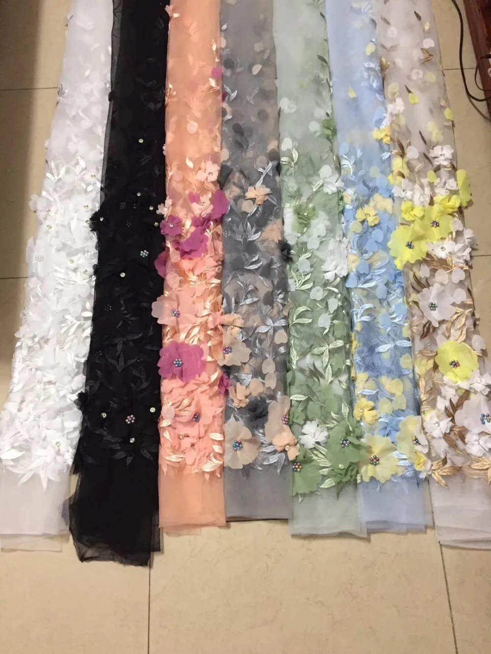 3D Latest African Lace Fabric Embroidered High Quality African Lace Fabric 2018 African French Lace Fabric For Party Dress
3D Latest African Lace Fabric Embroidered High Quality African Lace Fabric 2018 African French Lace Fabric For Party Dress