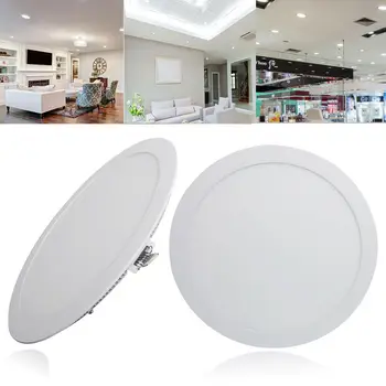 Ultra-thin LED Panel Downlight Panel Light Round LED Ceiling Recessed Surface Mounted LED lamp 6W/12W/18W/25W
Ultra-thin LED Panel Downlight Panel Light Round LED Ceiling Recessed Surface Mounted LED lamp 6W/12W/18W/25W