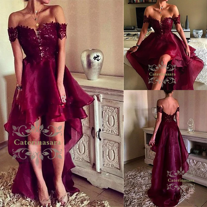 A-Line Off Shoulder Asymmetrical High Low Prom / Formal Evening Dress Stunning Design for Girls Events or Party
A-Line Off Shoulder Asymmetrical High Low Prom / Formal Evening Dress Stunning Design for Girls Events or Party