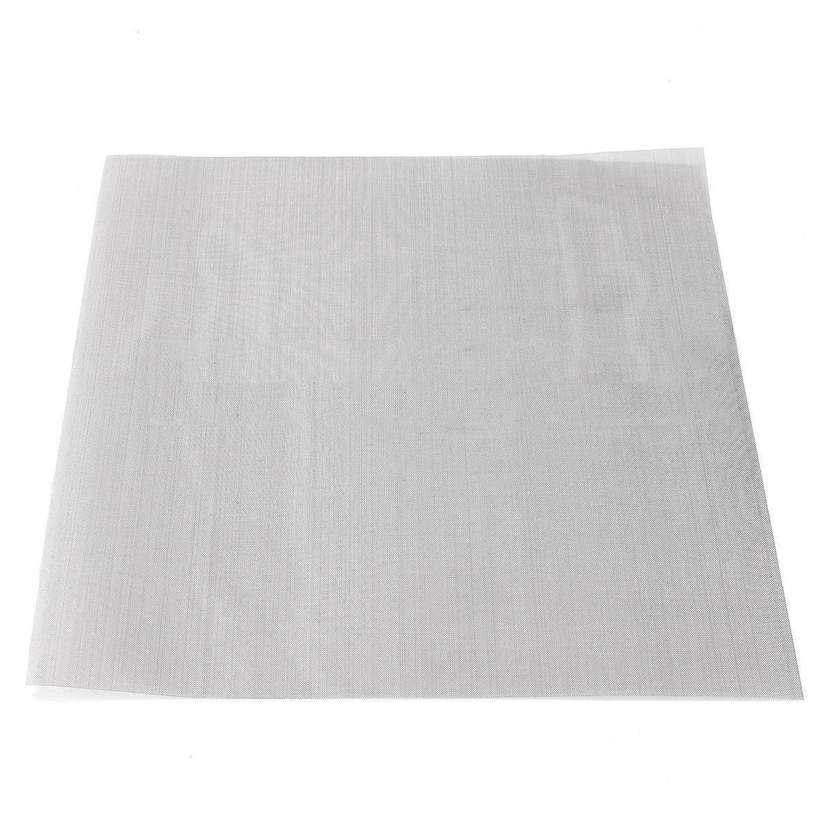 DWZ 1pc New 30*30cm 304 Stainless Steel Filtration #60 Woven Wire Mesh Cloth Screen