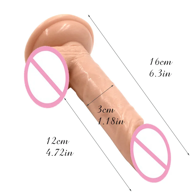 Фаллоимитатор 16 См