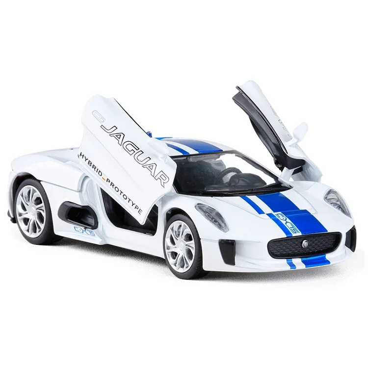 High Simulation Exquisite Diecasts & Toy Vehicles: KiNSMART Car Styling Jaguar C-X75 Super Sport 1:32 Alloy Model Fast&Fruious
High Simulation Exquisite Diecasts & Toy Vehicles: KiNSMART Car Styling Jaguar C-X75 Super Sport 1:32 Alloy Model Fast&Fruious