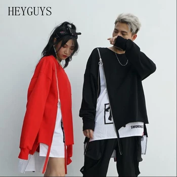 NAGRI Front Long Zipper Back Ribbon Hoodies Hip Hop Patchwork Extended Pullover Sweatshirts Fashion Double Layer Streetwear
NAGRI Front Long Zipper Back Ribbon Hoodies Hip Hop Patchwork Extended Pullover Sweatshirts Fashion Double Layer Streetwear